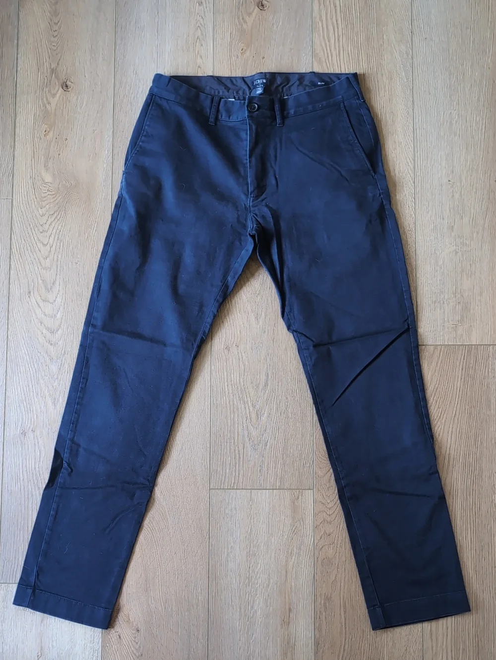 J. Crew Navy Flex Chinos